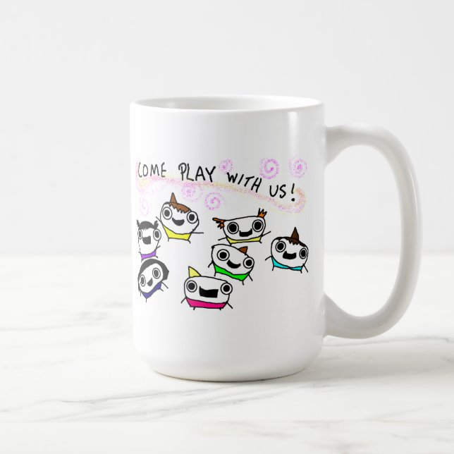 Taza De Café "Viene el juego con nosotros " (Derecha)