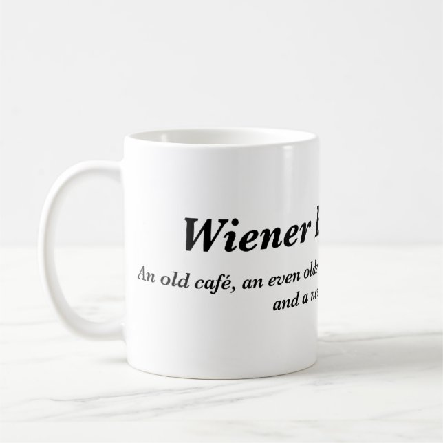 Taza De Café Vienés sangre Header (Izquierda)