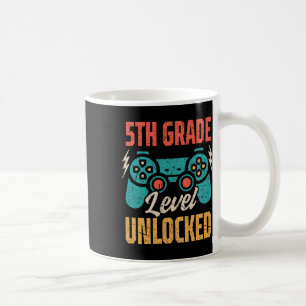 Taza De Café Viento sin bloqueo de Vintage Ck to School de 5º G