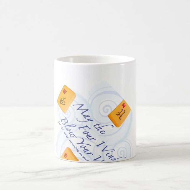 Taza De Café Vientos del Mah Jongg (Centro)