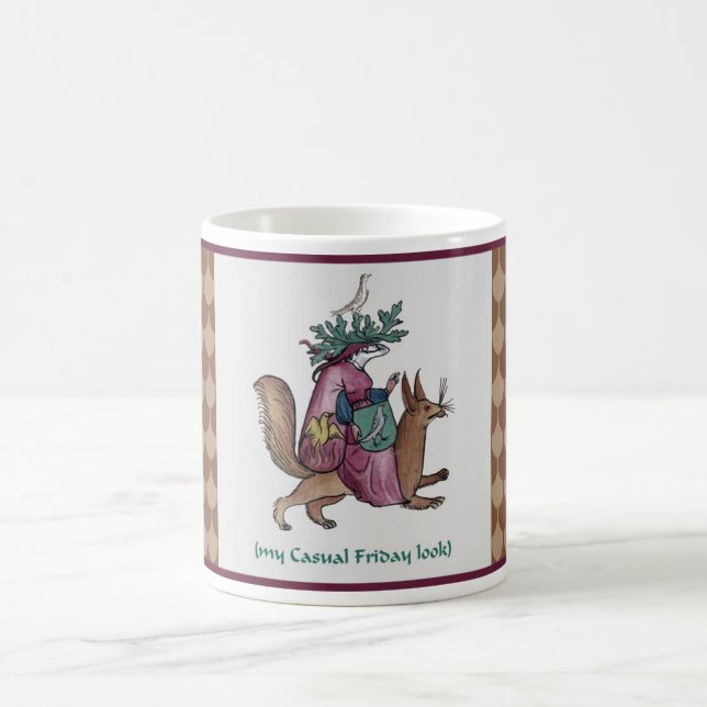 Taza De Café Viernes Casual Medieval Coffee Mug (Centro)