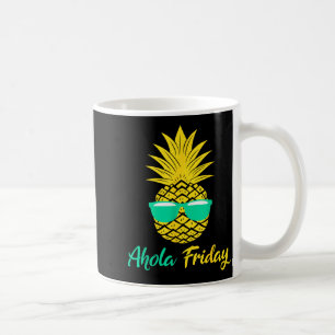 Taza De Café Viernes de Aloha Piña Verano Fruta Piña