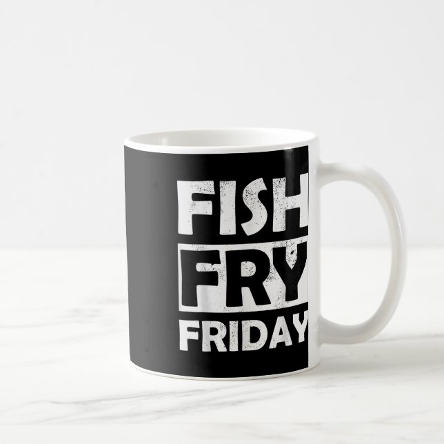 Taza De Café Viernes de Freír Pescado (Derecha)