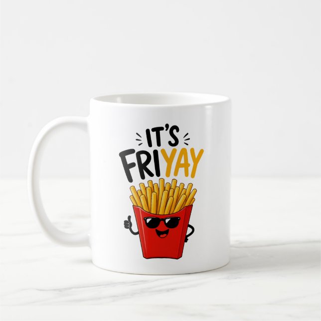 Taza De Café Viernes Divertido (Izquierda)