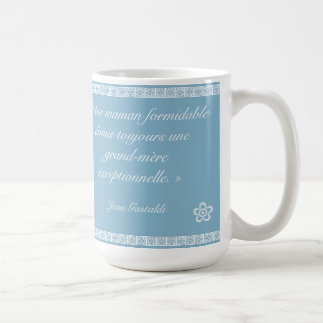 Taza De Café Vierta a le meilleure magnífico-mère (Derecha)