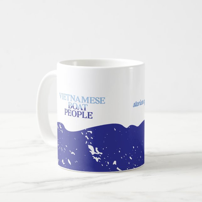 Taza De Café Vietnamese BoatPeople.org Coffee Mug (Anverso izquierdo)