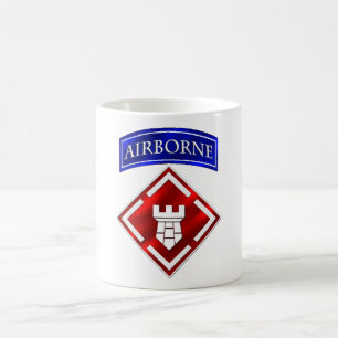 Taza De Café vigésimo Brigada del ingeniero