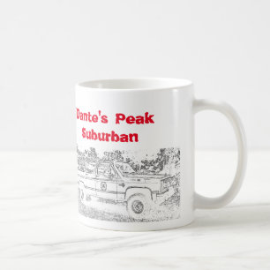 Taza De Café vigésimo El pico de Dante del aniversario