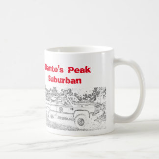 Taza De Café vigésimo El pico de Dante del aniversario