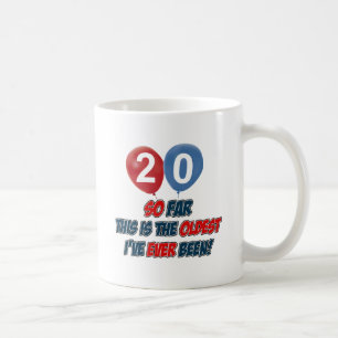 Taza De Café vigésimos diseños del cumpleaños del año