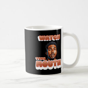 Taza De Café Vigile a su Pegatina de boca