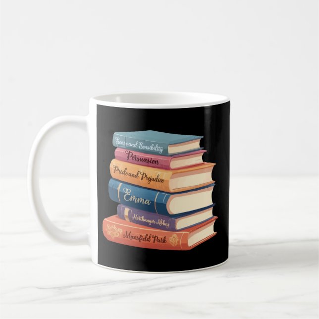 Taza De Café VII Novelas de Jane Austen (Izquierda)