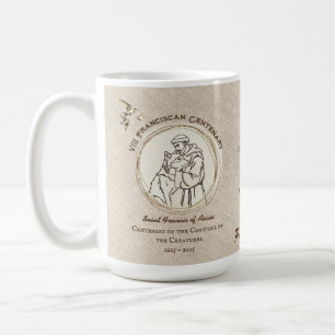 Taza De Café VIII Cántico Franciscano del Centenario de las Cri