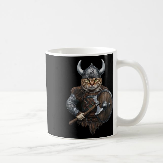 Taza De Café Viking Cat (Derecha)