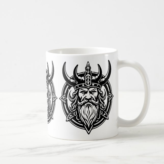 Taza De Café Viking Coffee Mug (Derecha)