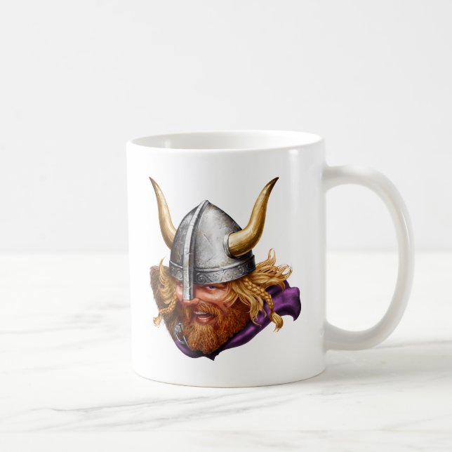 Taza De Café Viking, el nórdico, Norsemen (Derecha)