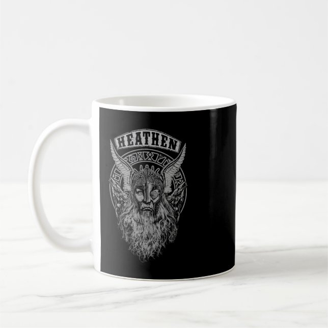 Taza De Café Viking Heathen Odin (Izquierda)