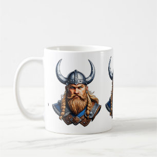 Taza De Café Viking Hombre Nórdico