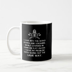 Taza De Café Viking Llegué A Este Mundo
