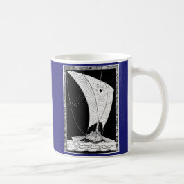 Taza De Café Viking Longship Sailboat