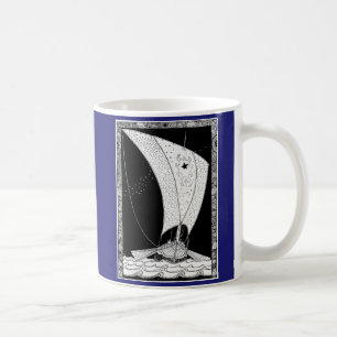 Taza De Café Viking Longship Sailboat