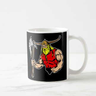Taza De Café Viking negro