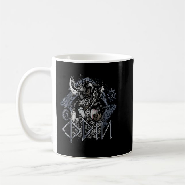 Taza De Café Viking Odin (Izquierda)
