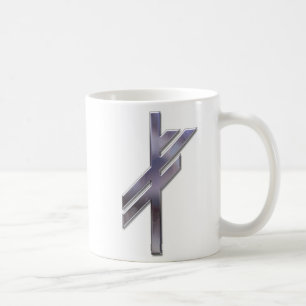 Taza De Café Viking Rune-luck-silver