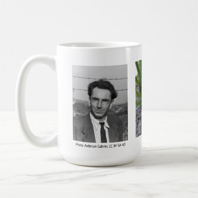 Taza De Café Viktor Frankl Inspired Mug by Rose Writes (Izquierda)
