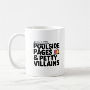 Taza De Café Villanos mezquinos librescos Romance oscuro