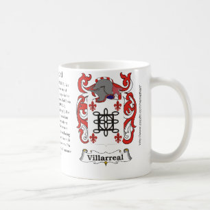 Taza De Café Villarreal, el origen, significado y el escudo