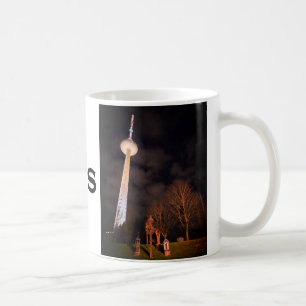 Taza De Café Vilnius, LT Torre de televisión emblemática, arqui