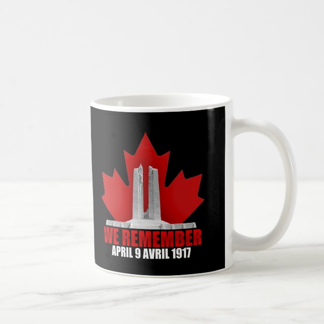 Taza De Café Vimy Ridge que recordamos (Derecha)