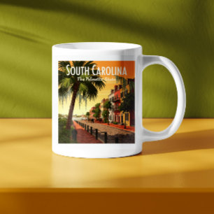 Taza De Café Viñage South Carolina