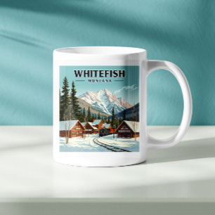 Taza De Café Viñage Whitefish Montana