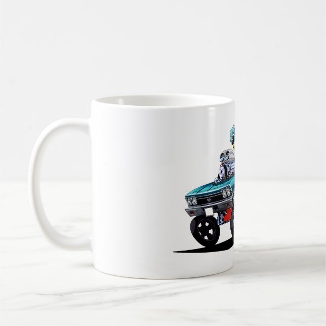 Taza De Café Vince Crains High Octane Art, 1968 Chevelle SS (Izquierda)