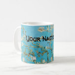 Taza De Café Vincent van Gogh - Almond Blossom<br><div class="desc">Florecimiento de almendras / Ramas con flores de almendra - Vincent van Gogh,  aceite sobre lienzo,  1890</div>