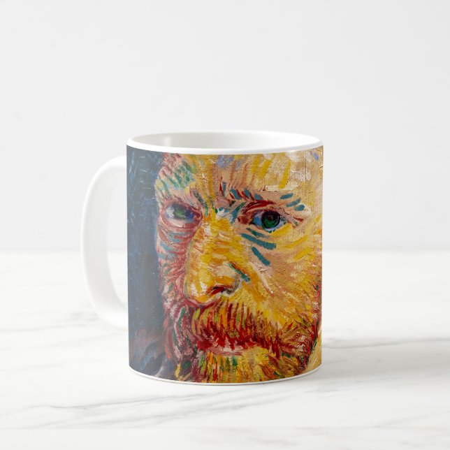 Taza De Café Vincent Van Gogh - Autorretrato (Anverso izquierdo)