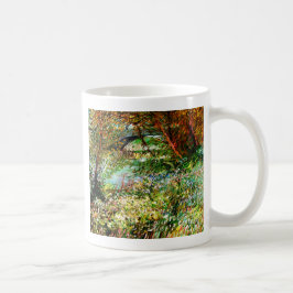 Taza De Café Vincent Van Gogh - Bancos del Sena en primavera