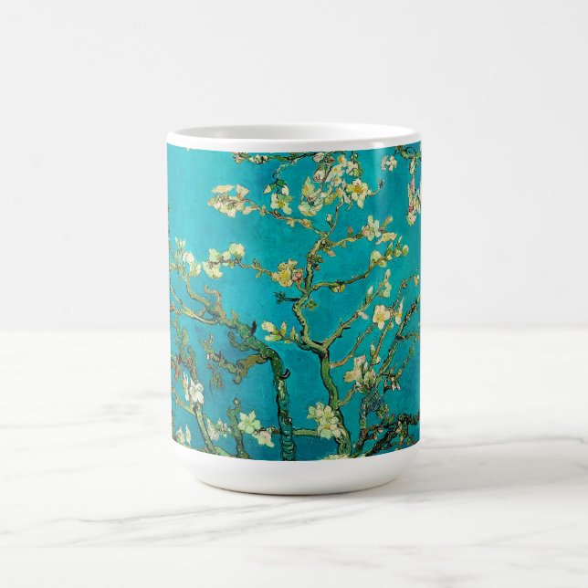Taza De Café Vincent Van Gogh Blossoming Almond Tree Floral Art (Centro)