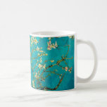 Taza De Café Vincent Van Gogh Blossoming Almond Tree Floral Art<br><div class="desc">Vincent Van Gogh Blossoming Almond Tree Vintage Floral Art Blossoming Almond Tree es un cuadro de 1890 del artista holandés post-impresionista Vincent van Gogh. Almond Blossoms es un grupo de varios cuadros de 1888 y 1890 de Vincent van Gogh en Arles y Saint-Rémy, al sur de Francia, de almendros florecientes....</div>