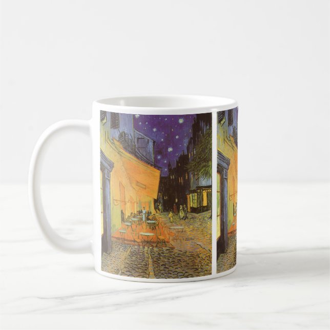Taza De Café Vincent van Gogh - Cafe Terrace de noche (Izquierda)