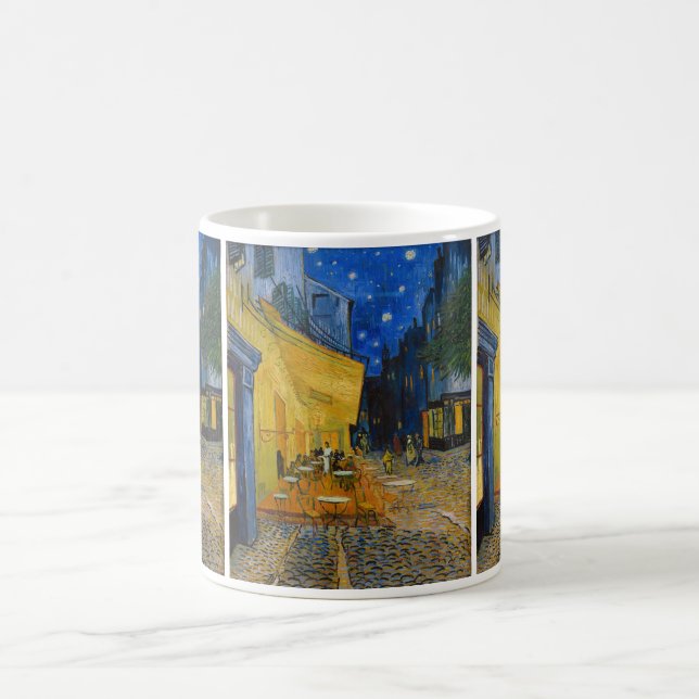 Taza De Café Vincent van Gogh - Cafe Terrace de noche (Centro)
