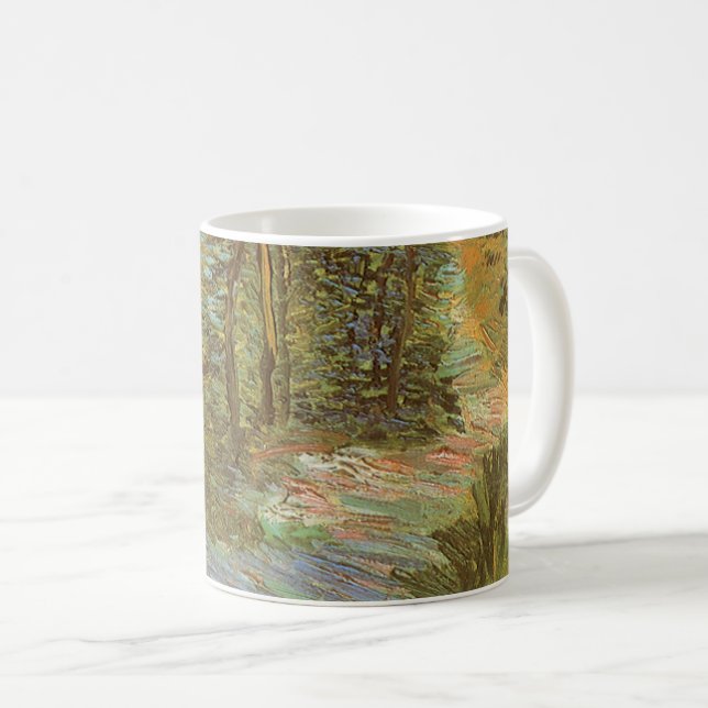 Taza De Café Vincent van Gogh - Camino en el Bosque (Anverso derecho)