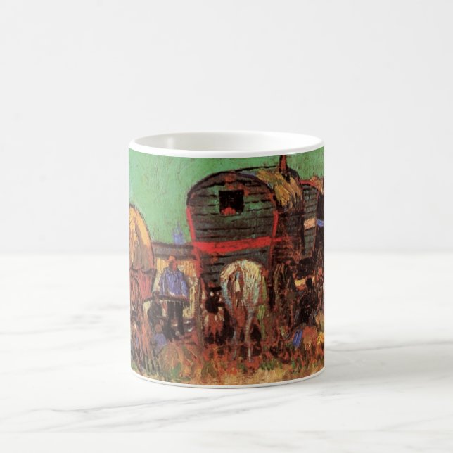 Taza De Café Vincent van Gogh - Campamento de Gitanos Caravanas (Centro)