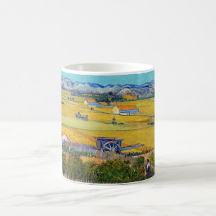 Taza De Café Vincent van Gogh - Cosecha en La Crau