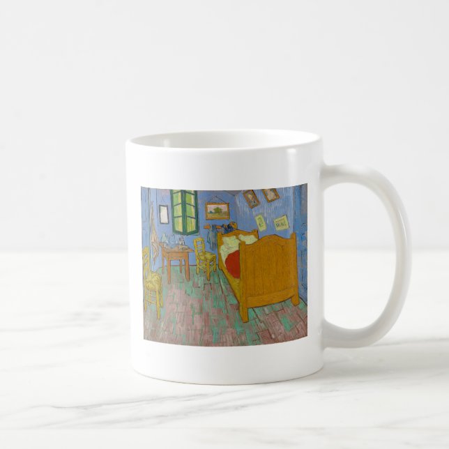 Taza De Café Vincent Van Gogh El Dormitorio (Derecha)