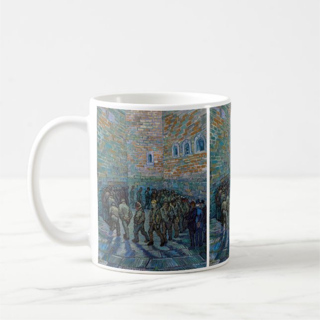 Taza De Café Vincent van Gogh - El patio de la prisión (Izquierda)