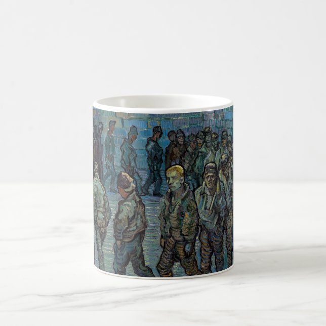 Taza De Café Vincent van Gogh - El patio de la prisión (Centro)