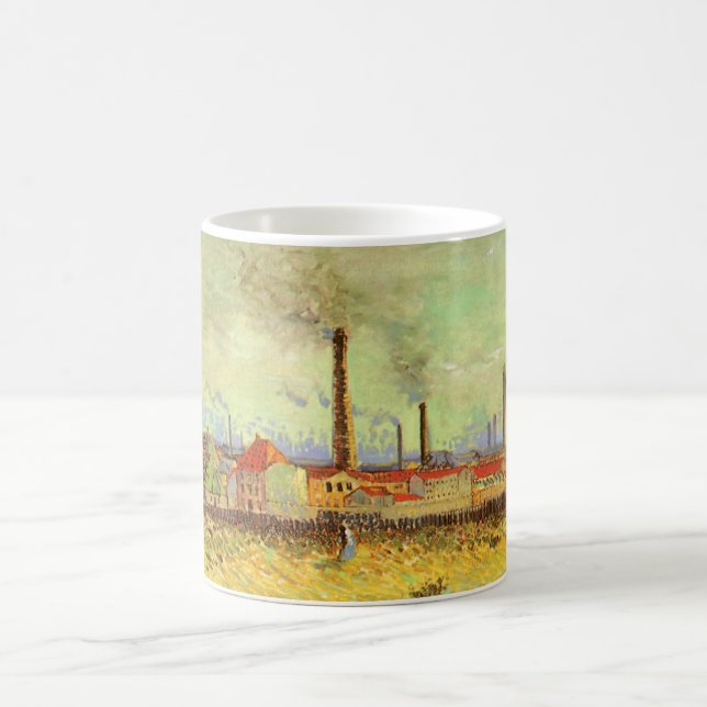 Taza De Café Vincent van Gogh - Fábricas de Asnieres (Centro)